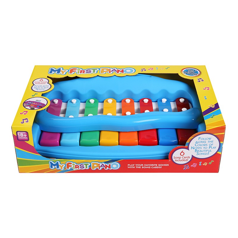 Blue Musical Piano Toy