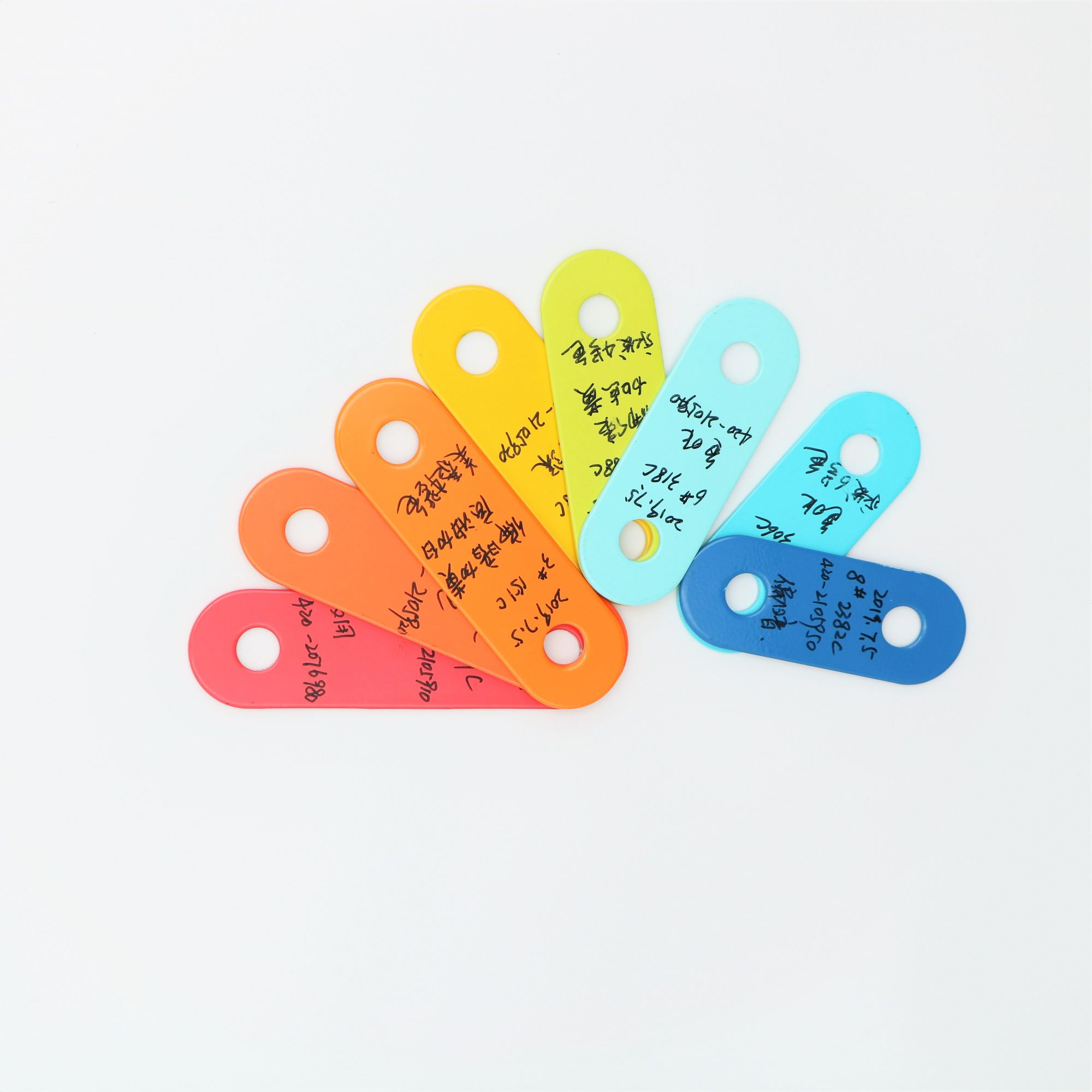 Accesorios de pieza de juguete de piano de bebé de ocho notas de colores predominantes