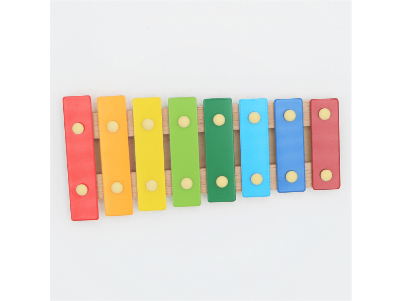 Juguete de piano musical alegre de madera creativo para niños